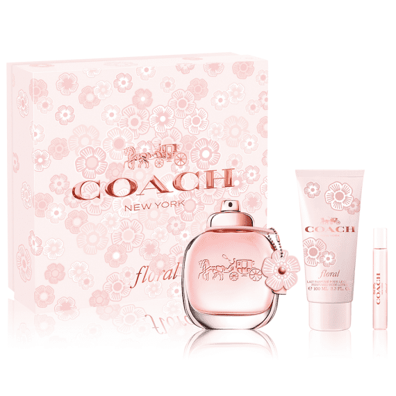 COACH FLORAL EDP 3.0 TRAVEL SET (WG)