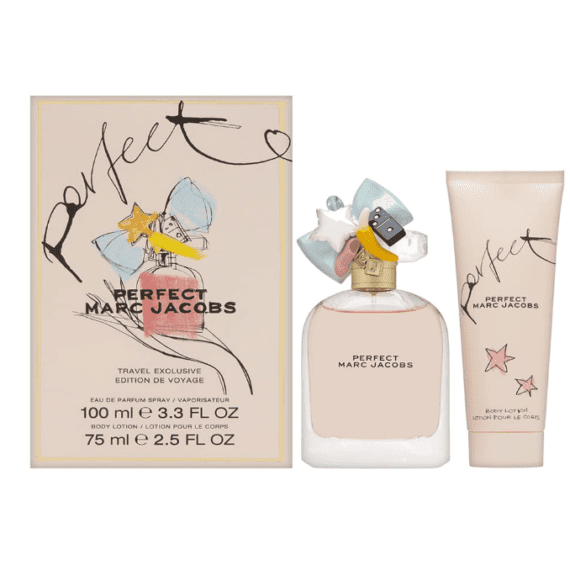 MARC JACOBS PERFECT EDP 3.3 TRAVEL SET (WG)